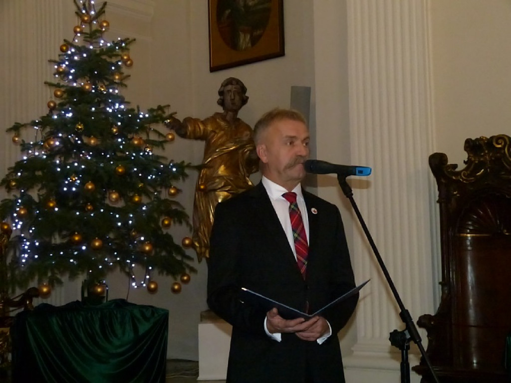 Opłatkowe spotkanie w łowickim muzeum