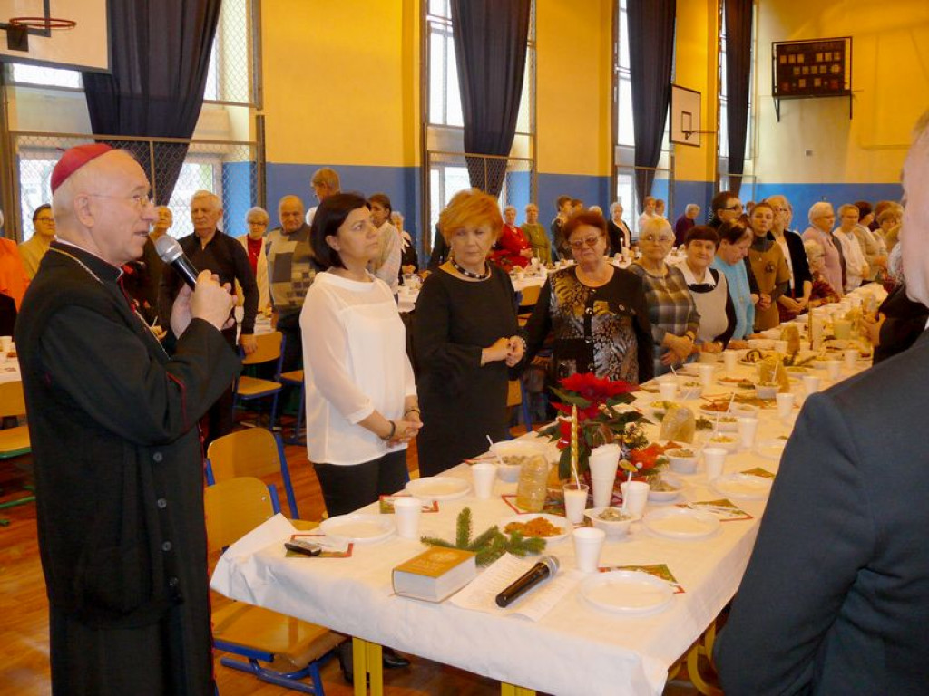 Miejska wigilia w dawnym Gimnazjum