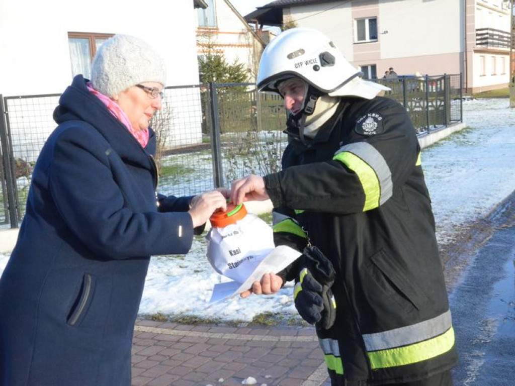 Strażacy z OSP Wicie dla Katarzyny Stańczyk