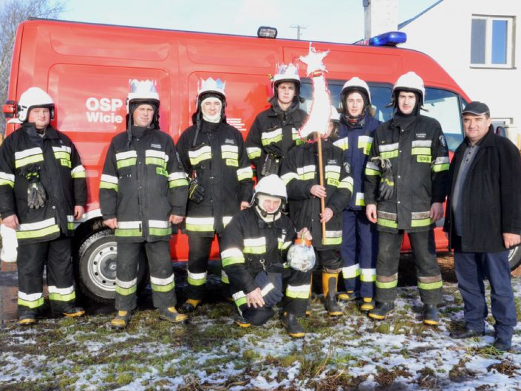 Strażacy z OSP Wicie dla Katarzyny Stańczyk