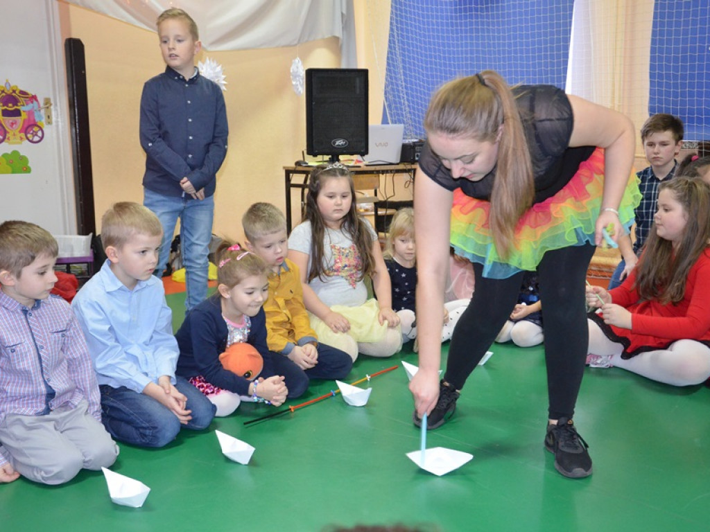 Zabawa z Mikołajem w Gągolinie
