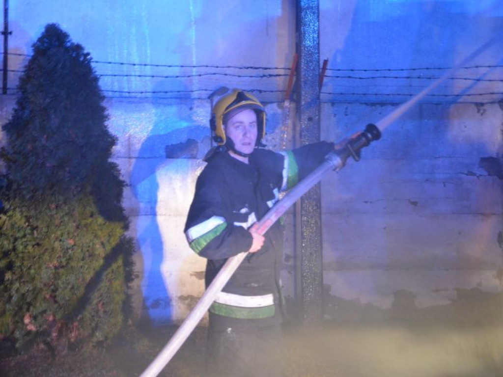 Potężny pożar w Łowiczu (aktualizacja)