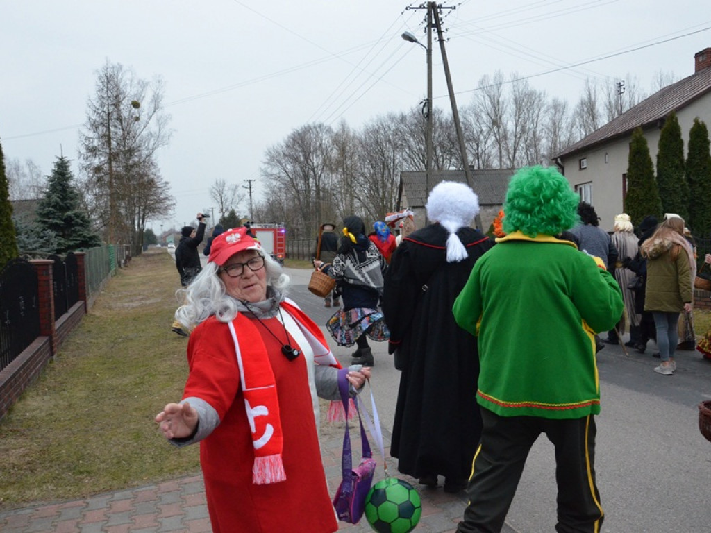 Korowód ostatkowy przeszedł przez Stachlew