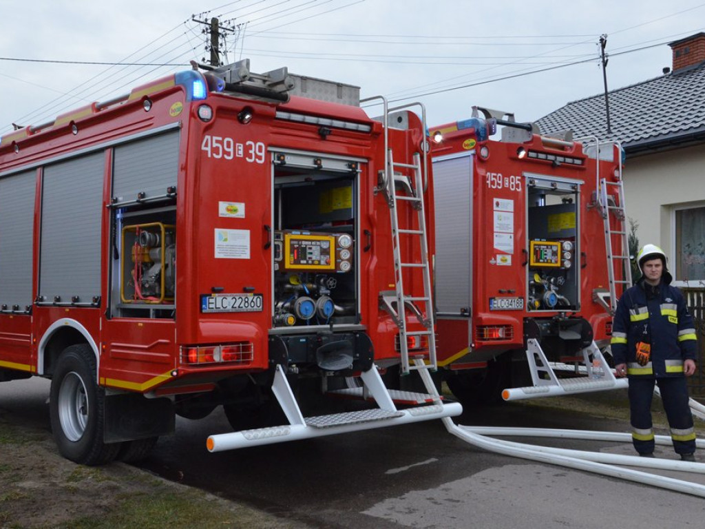 Pożar domu w Stachlewie, straty nawet 70 tys. zł
