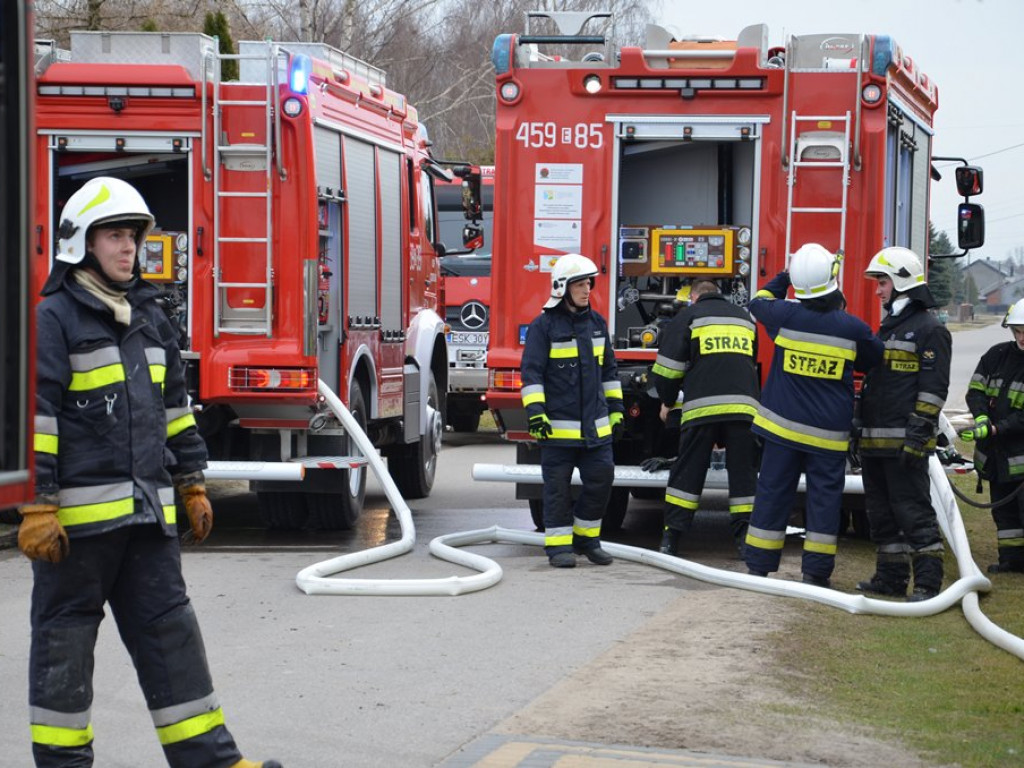 Pożar domu w Stachlewie, straty nawet 70 tys. zł