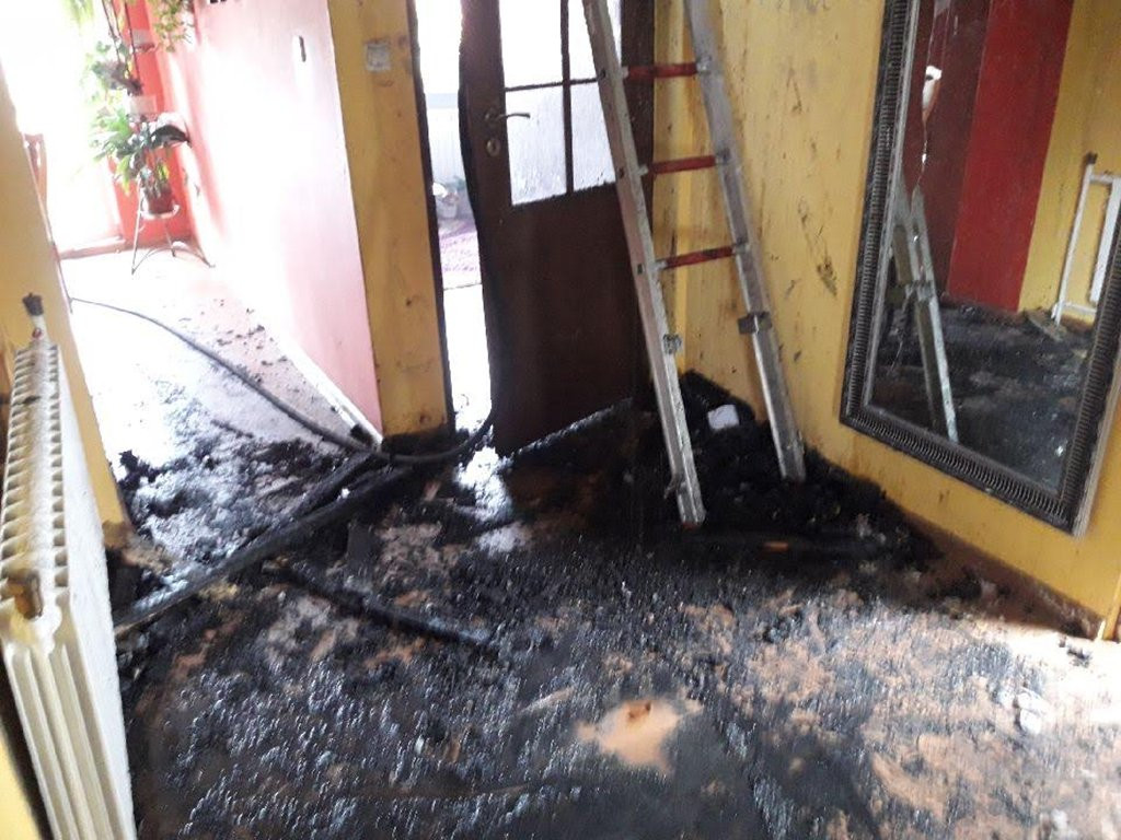 Pożar domu w Stachlewie, straty nawet 70 tys. zł