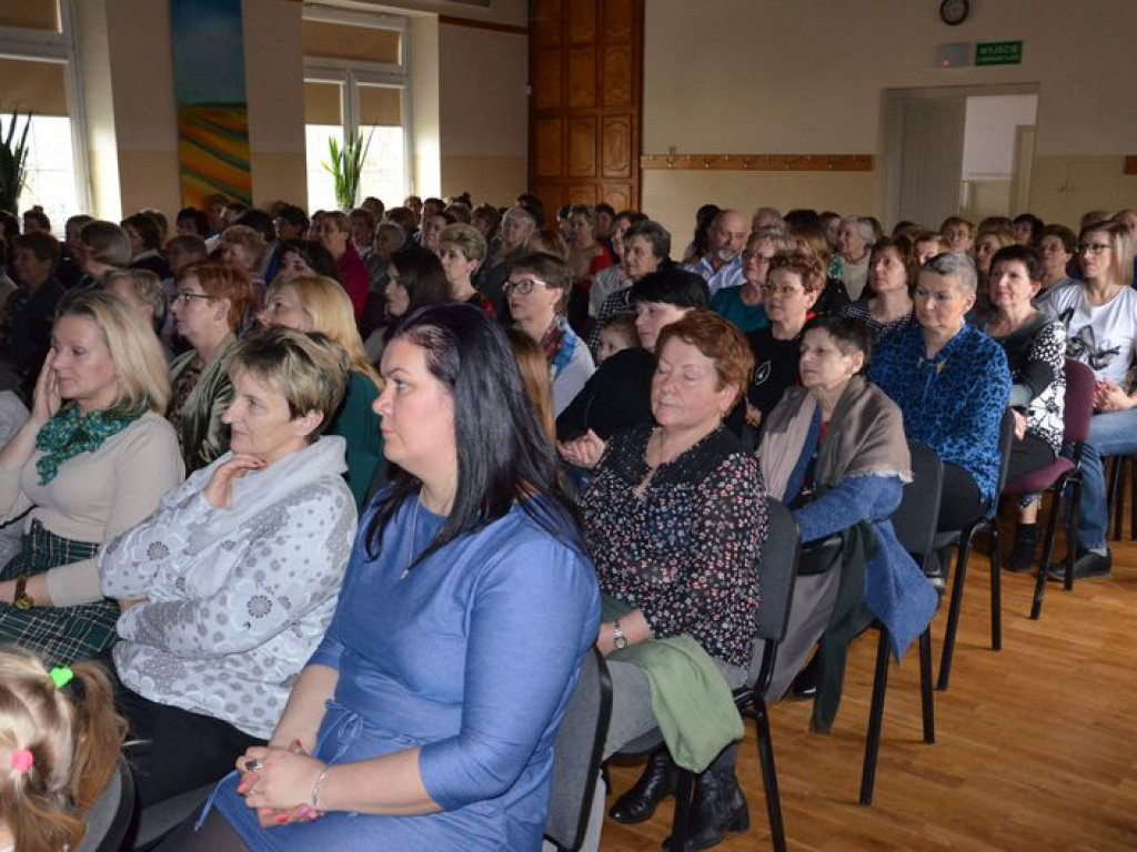 Krzysztof Kiljański na Dniu Kobiet w Zdunach