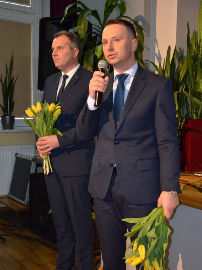 Krzysztof Kiljański na Dniu Kobiet w Zdunach