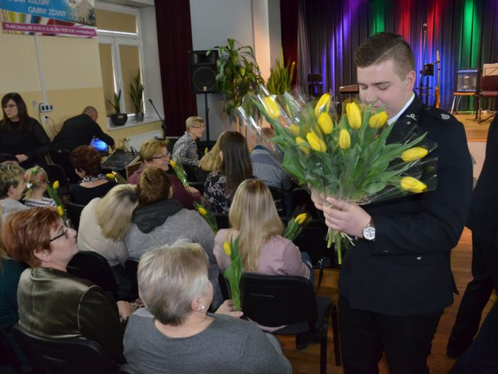 Krzysztof Kiljański na Dniu Kobiet w Zdunach