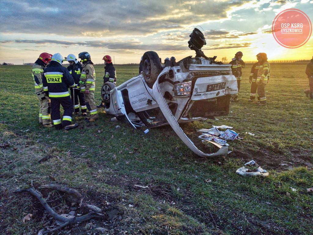 Poważny wypadek w okolicach Trzcianki