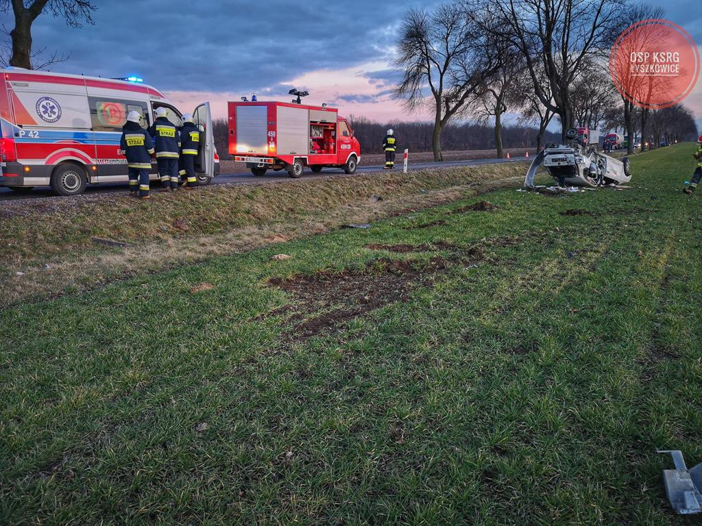Poważny wypadek w okolicach Trzcianki
