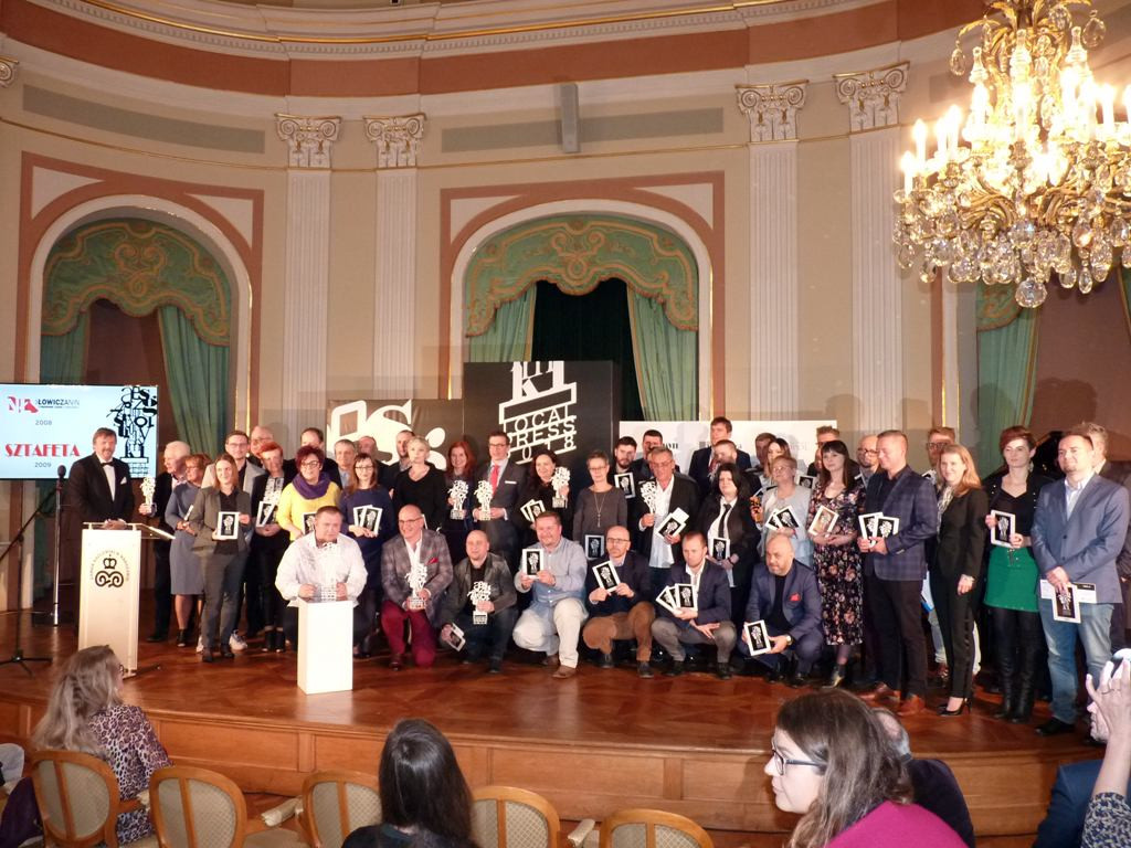 Dziennikarze NŁ na gali w Zamku Królewskim. Nowy Łowiczanin wśród najlepszych