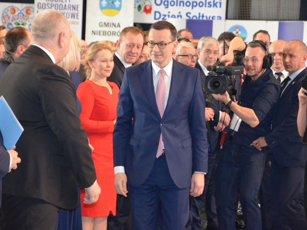 Premier Mateusz Morawiecki w Łowiczu: polska wieś daje nam siłę
