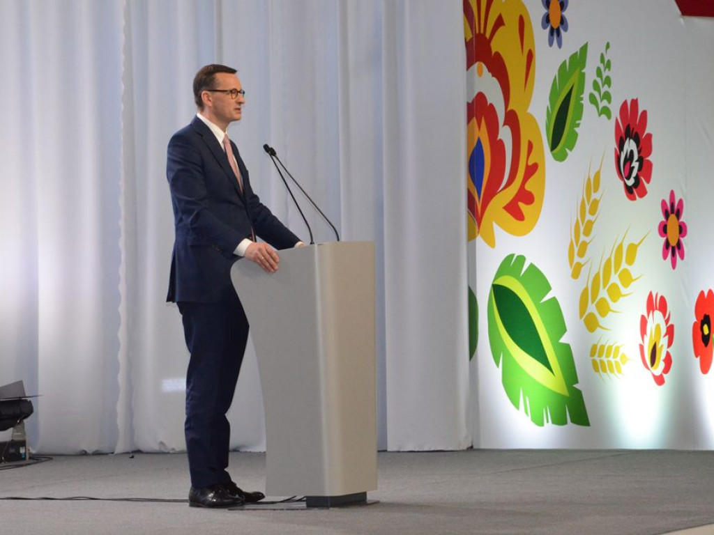 Premier Mateusz Morawiecki w Łowiczu: polska wieś daje nam siłę