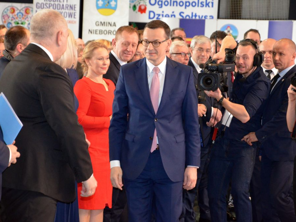 Premier Mateusz Morawiecki w Łowiczu: polska wieś daje nam siłę