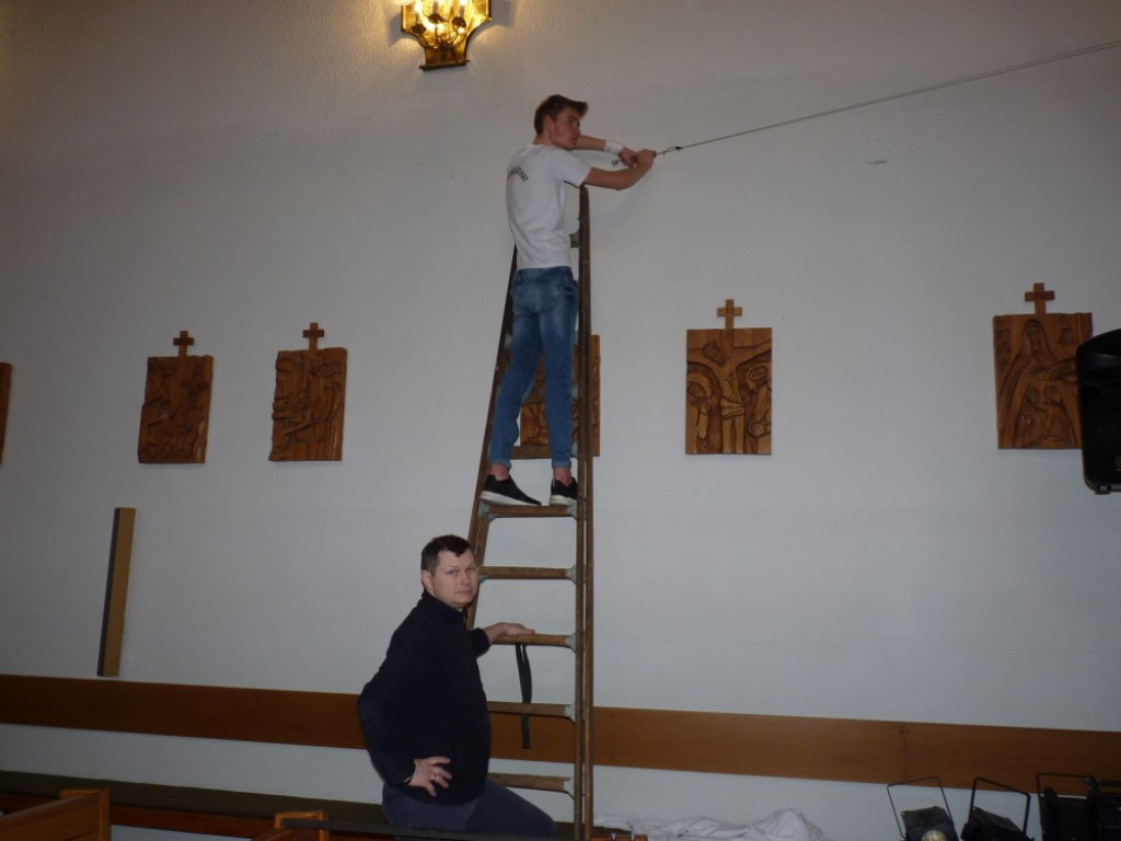 Ostatnie próby Misterium Męki Pańskiej w Głownie