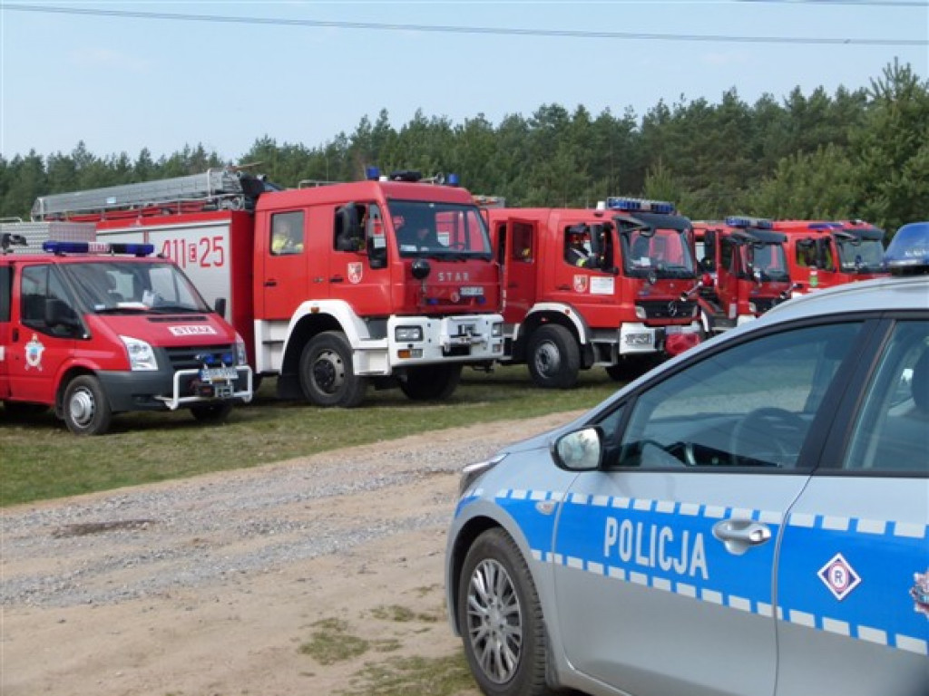 Ćwiczenia pożarnicze 
