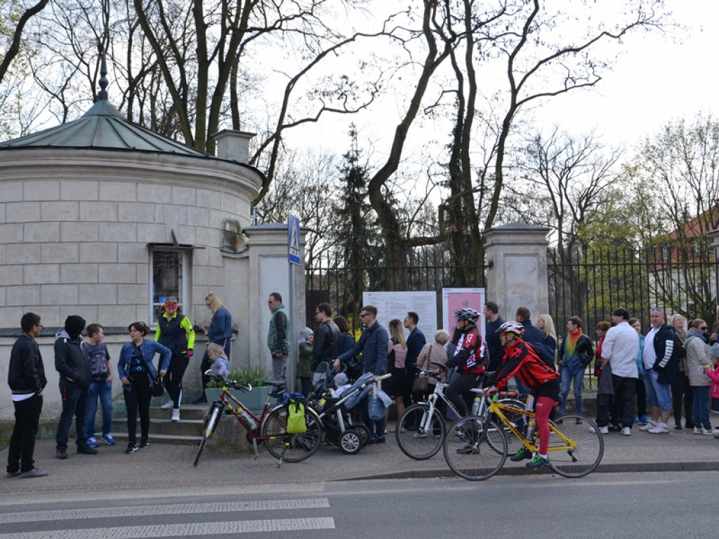 Wielu odwiedzających w Muzeum w Nieborowie
