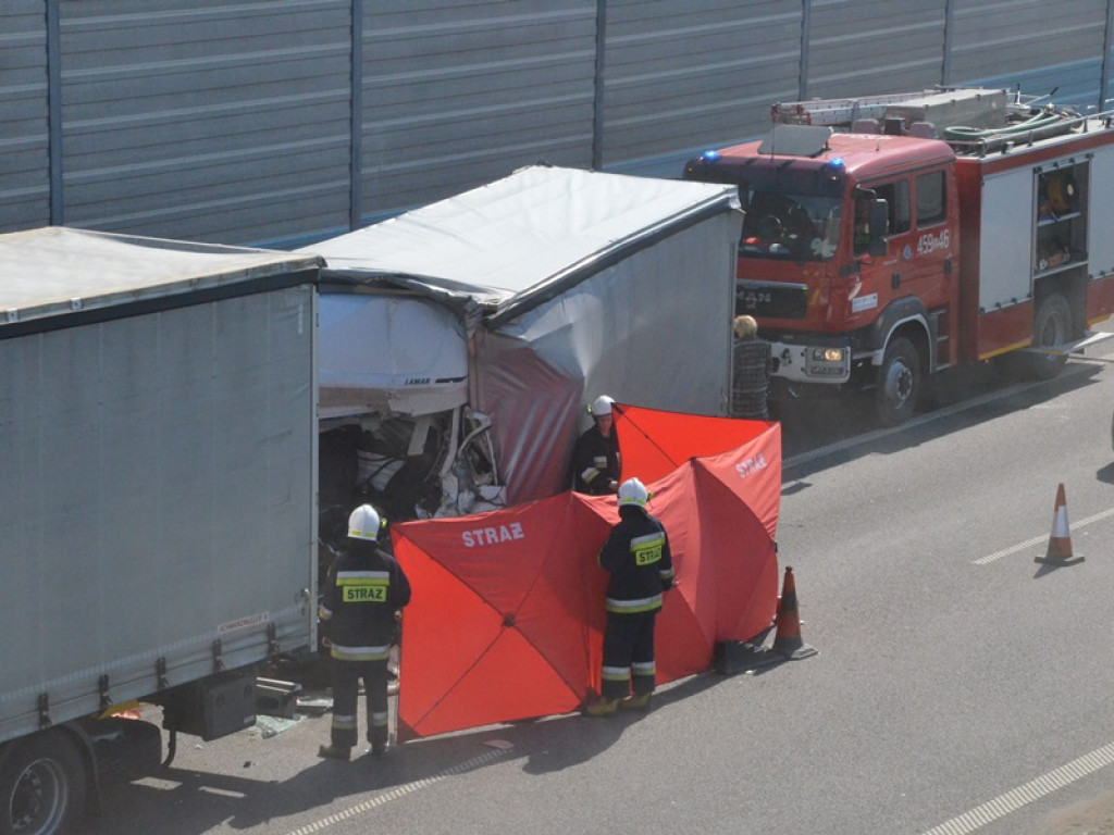 Autostrada A2: Śmiertelny wypadek na wysokości Seligowa - AKTUALIZACJA