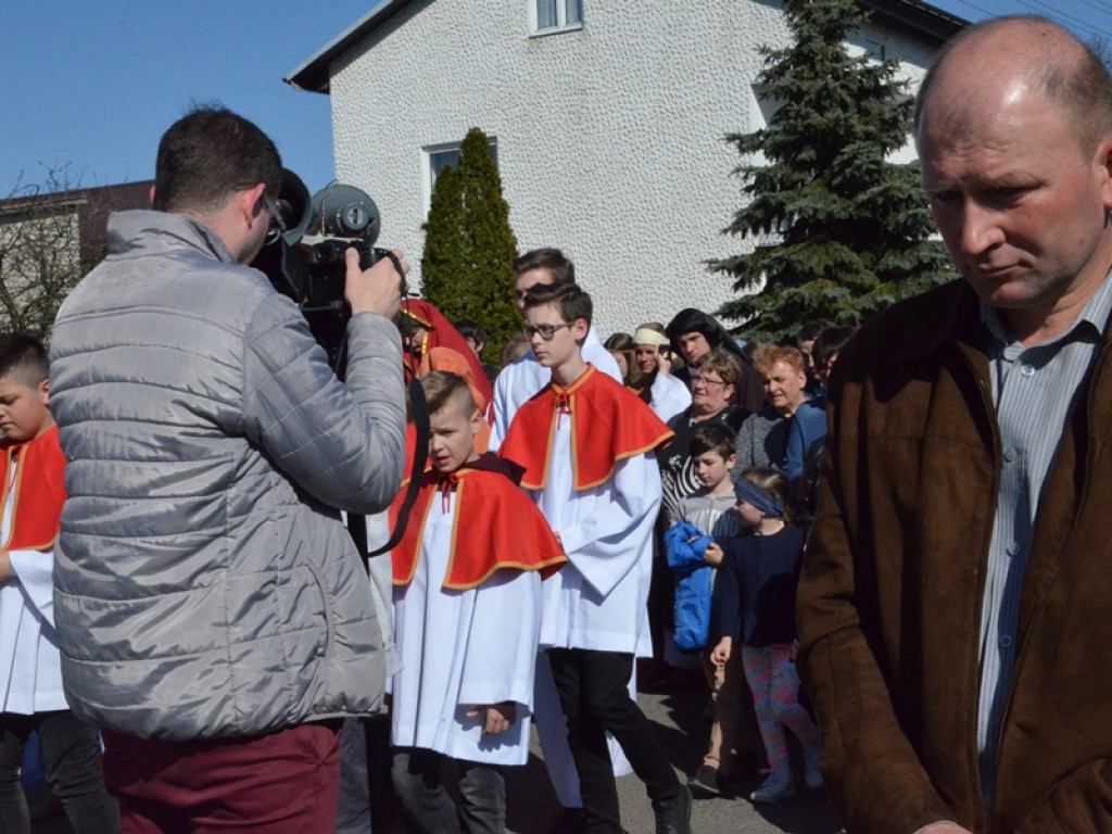 TV Trwam filmowała inscenizację Drogi Krzyżowej w Boczkach