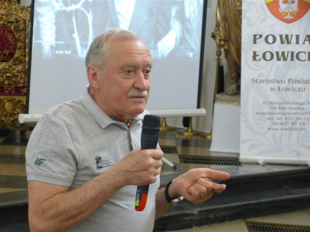 Wybitny himalaista spotkał się z młodzieżą w muzeum