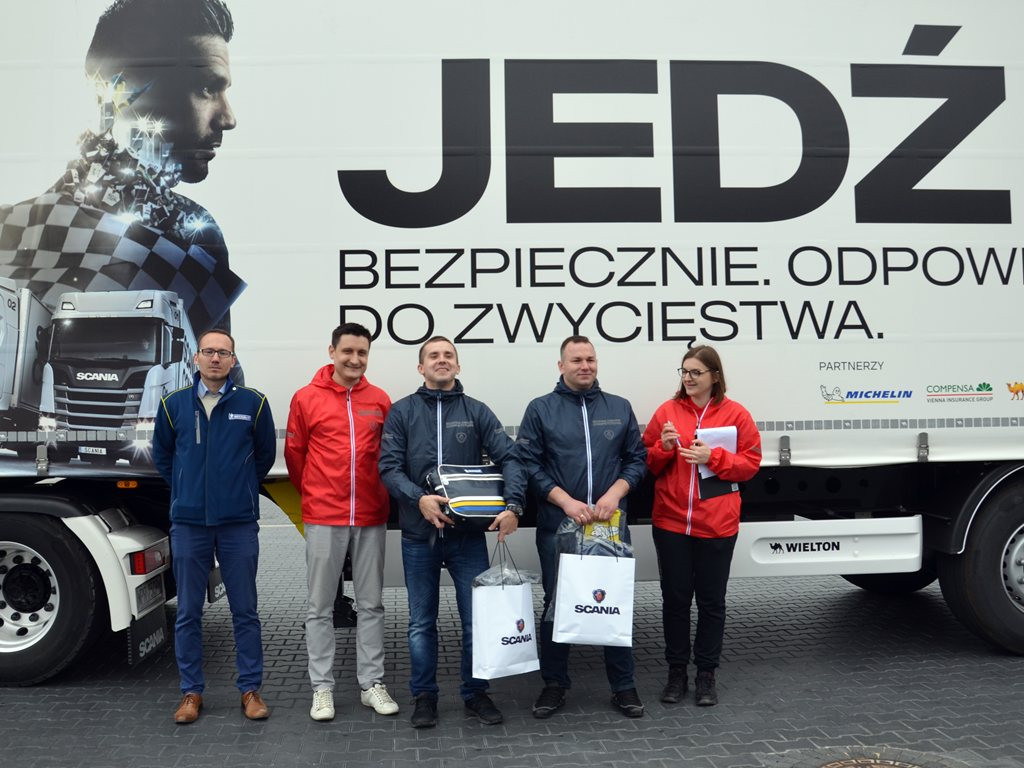 Kierowca z Sochaczewa wygrał konkurs Scanii w Łowiczu - aktualizacja