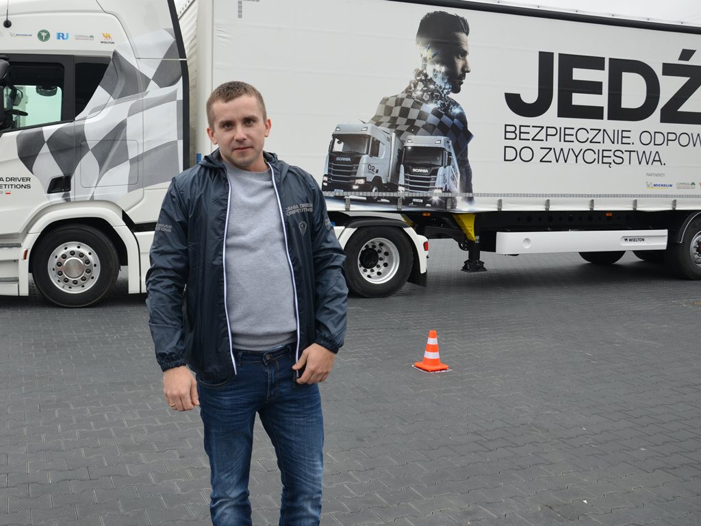 Kierowca z Sochaczewa wygrał konkurs Scanii w Łowiczu - aktualizacja