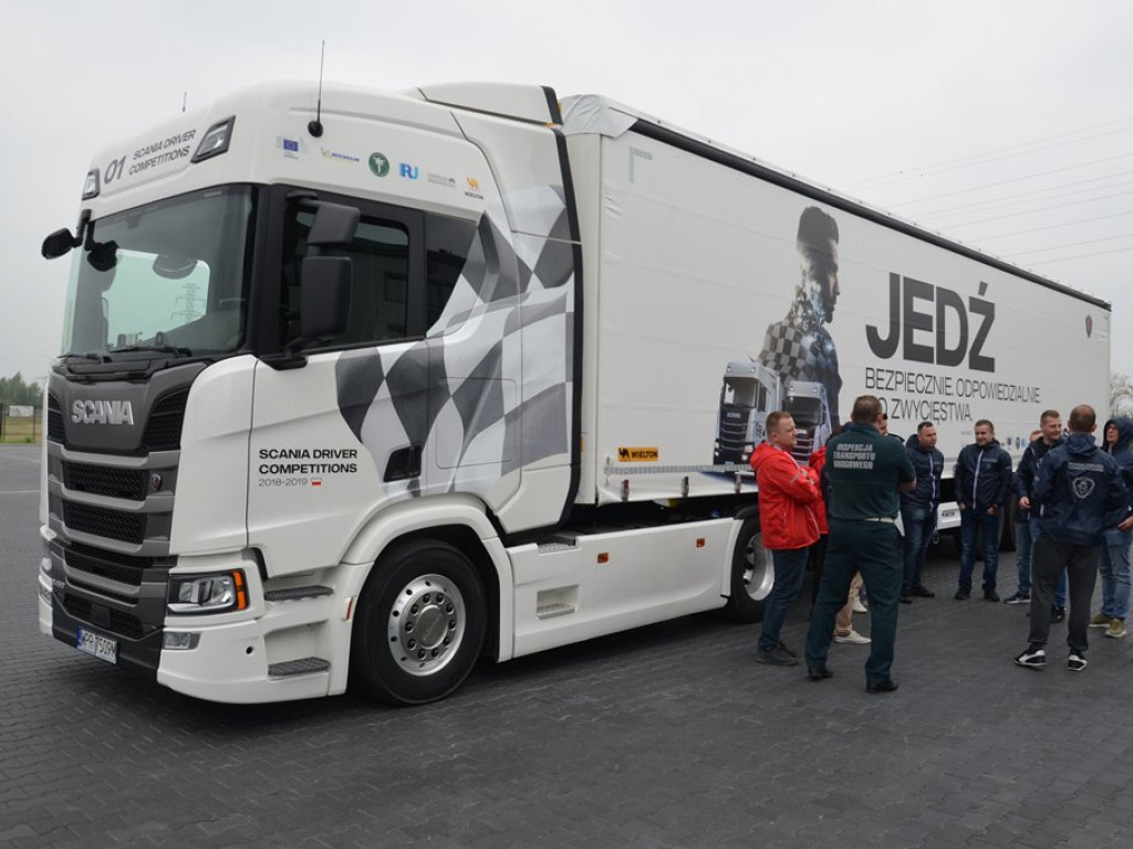 Kierowca z Sochaczewa wygrał konkurs Scanii w Łowiczu - aktualizacja