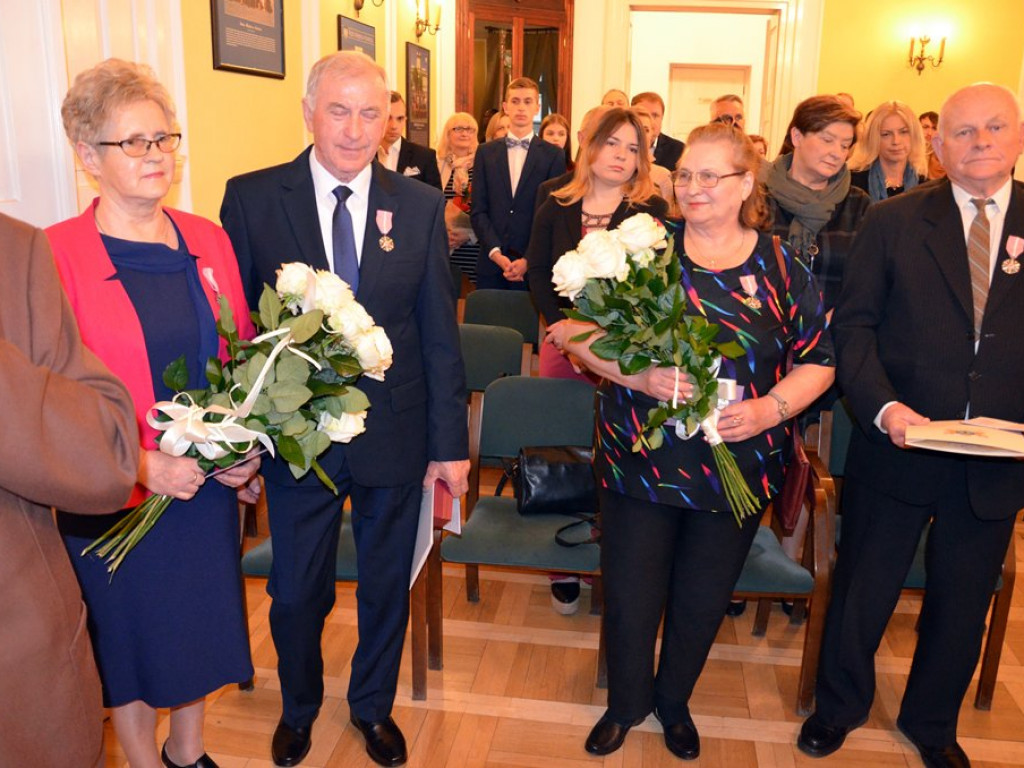 Małżonkowie świętowali Złote Gody w ratuszu