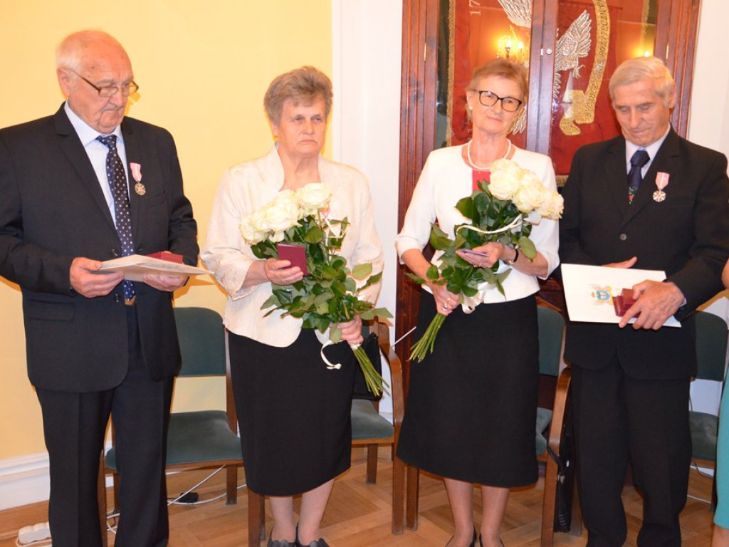 Małżonkowie świętowali Złote Gody w ratuszu