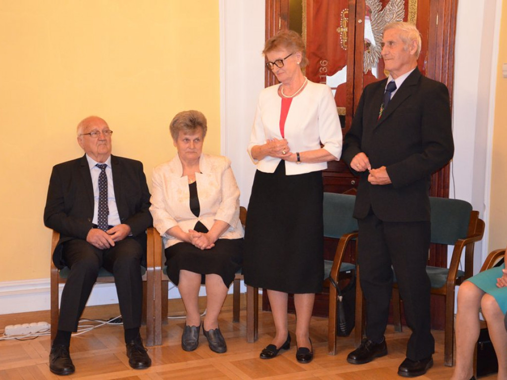 Małżonkowie świętowali Złote Gody w ratuszu