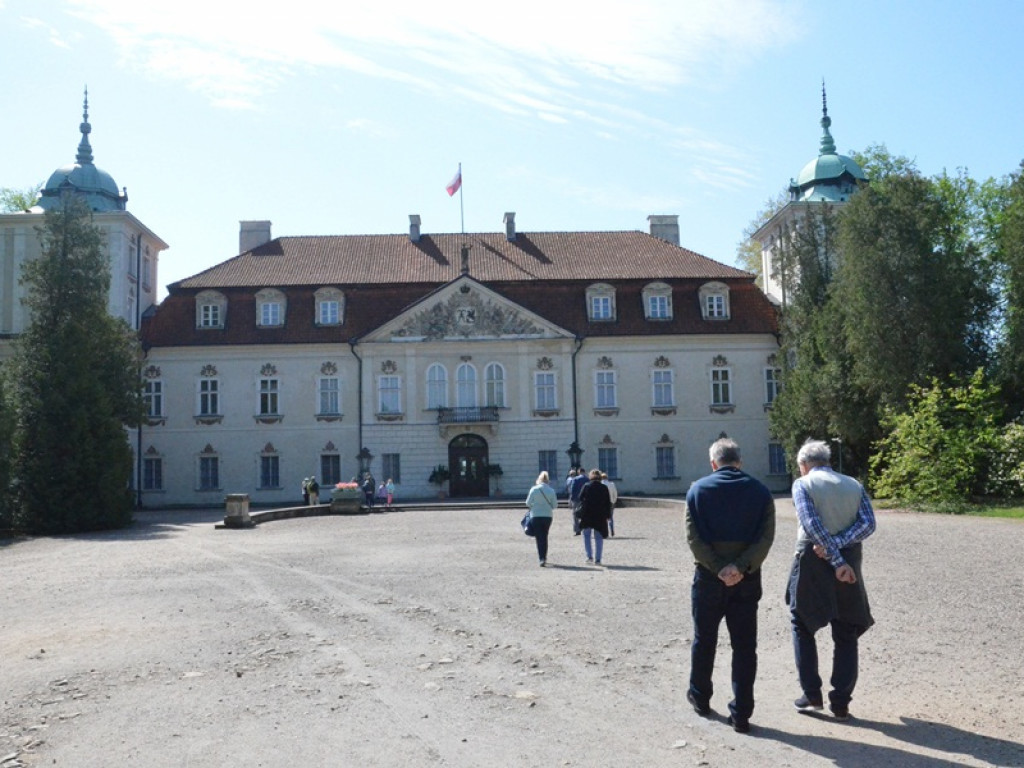 Zabawa edukacyjna pochłonęła zwiedzających Muzeum w Nieborowie