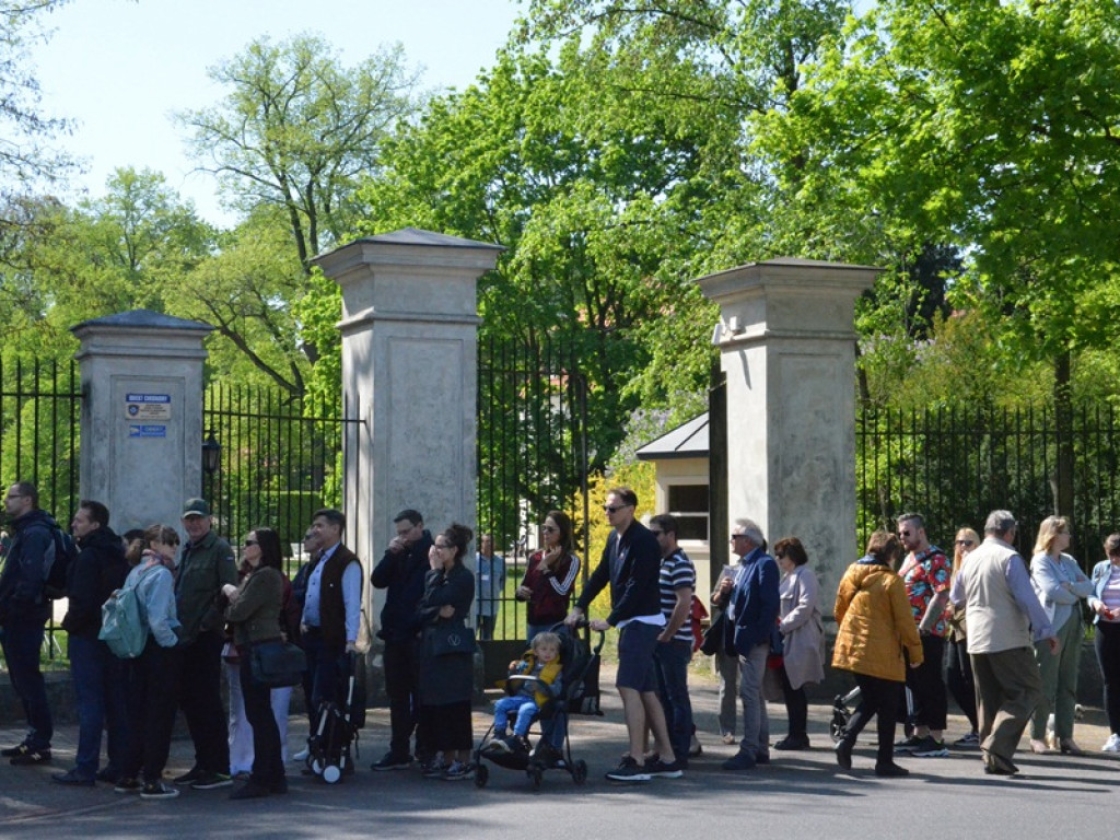 Zabawa edukacyjna pochłonęła zwiedzających Muzeum w Nieborowie