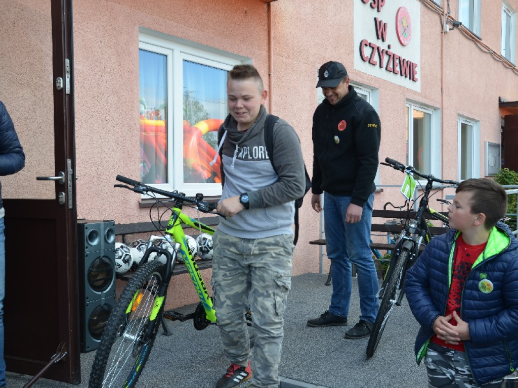 174 osoby wyruszyły z Czyżewa na rajd rowerowy