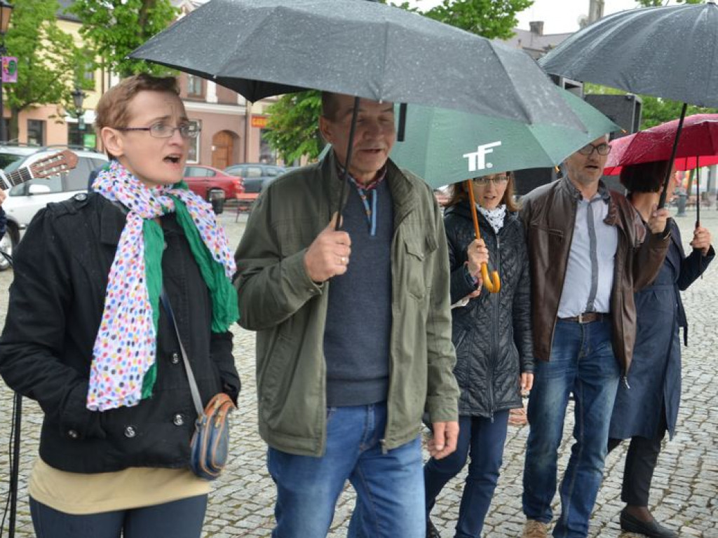 Deszcz nie był im straszny