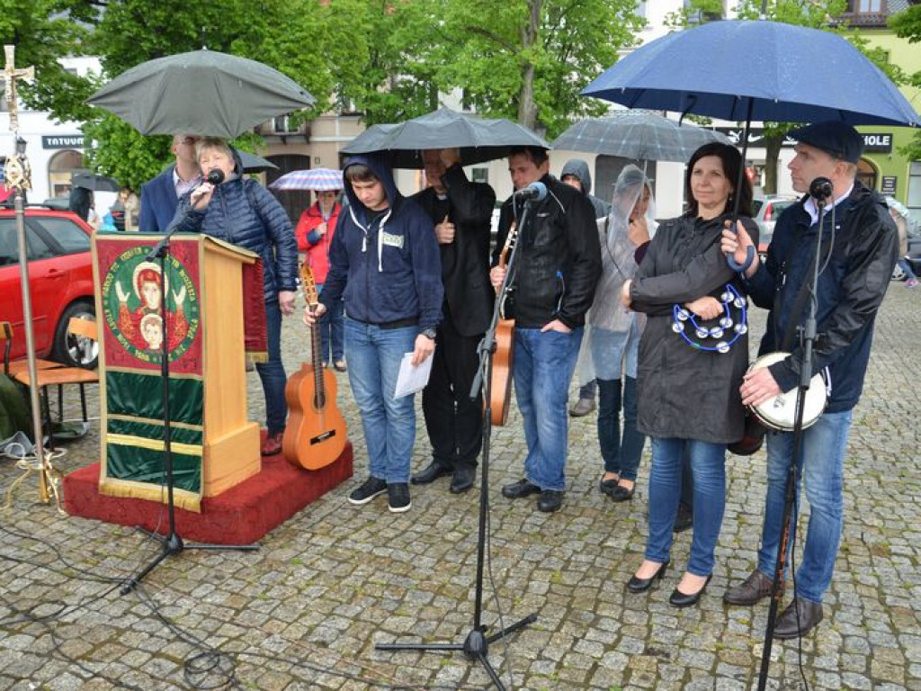 Deszcz nie był im straszny