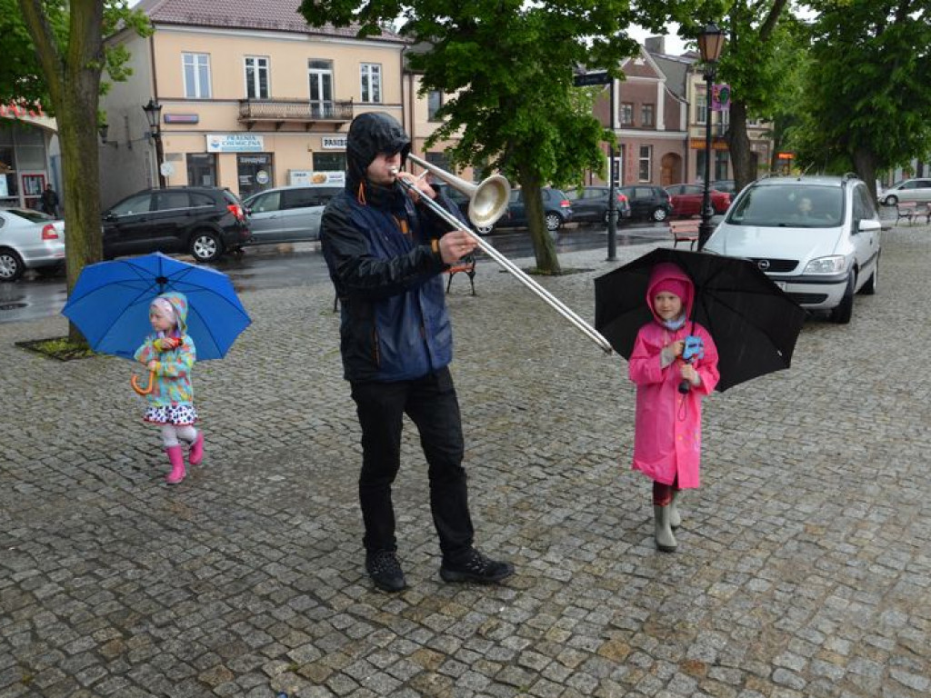 Deszcz nie był im straszny