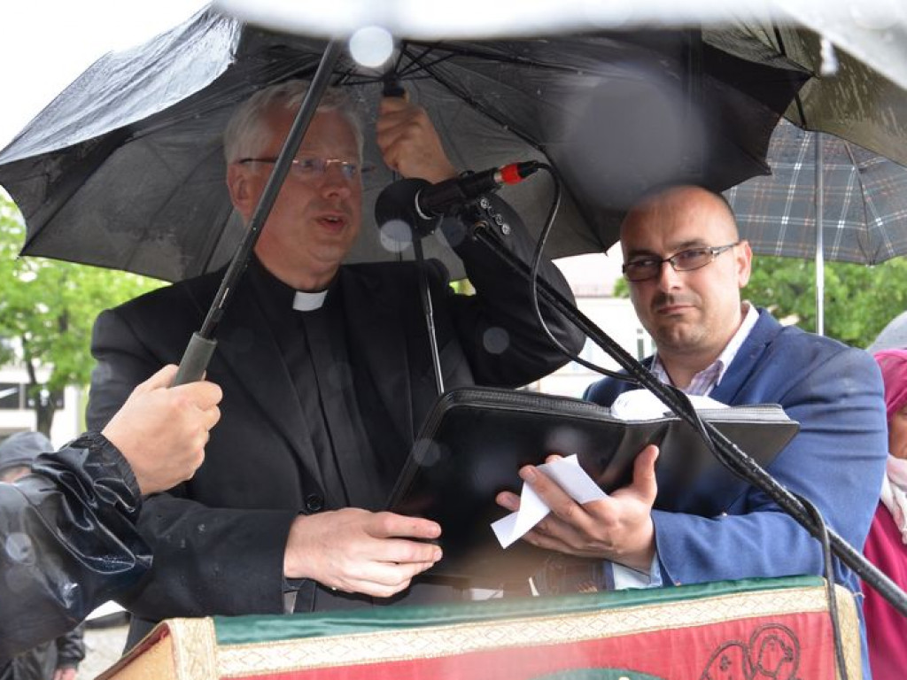 Deszcz nie był im straszny