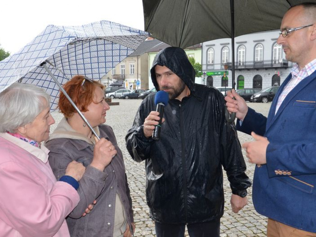 Deszcz nie był im straszny