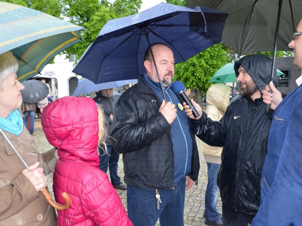 Deszcz nie był im straszny