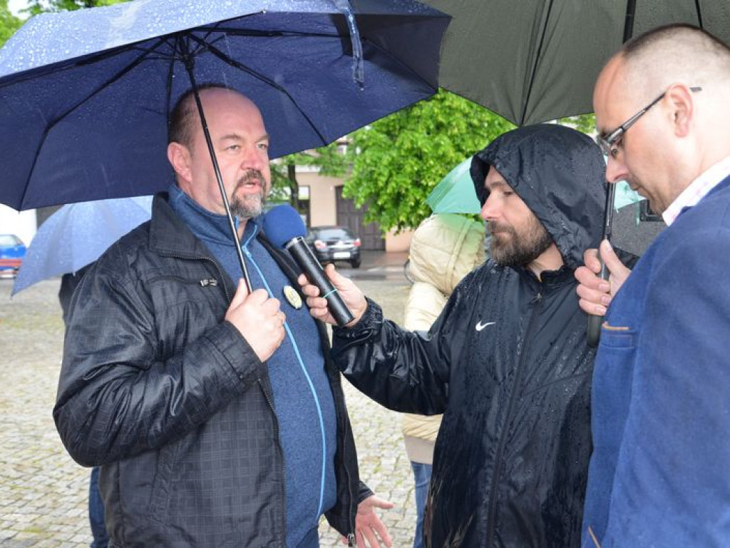 Deszcz nie był im straszny