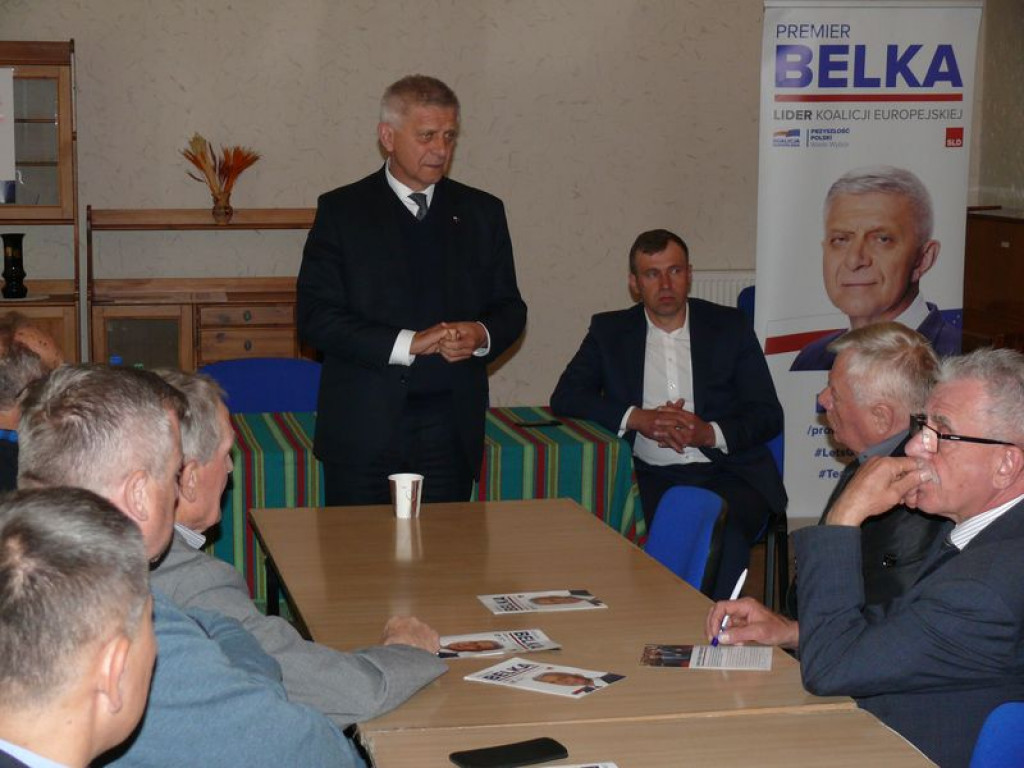 Marek Belka w Łowiczu