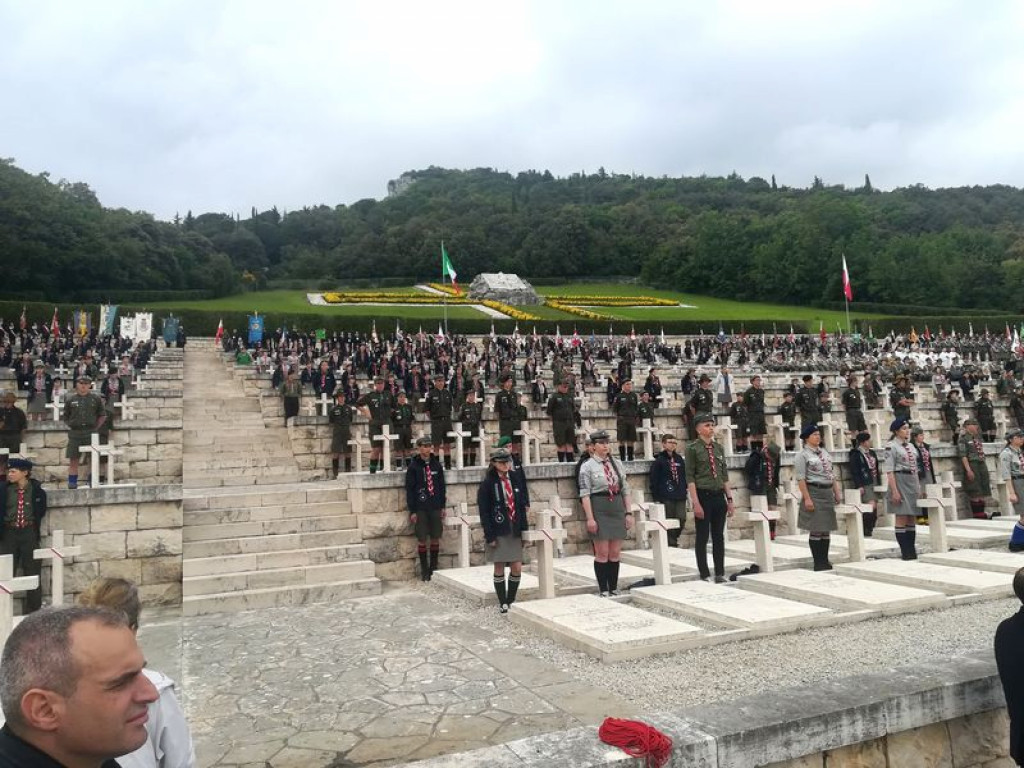 Nasi harcerze na Monte Cassino