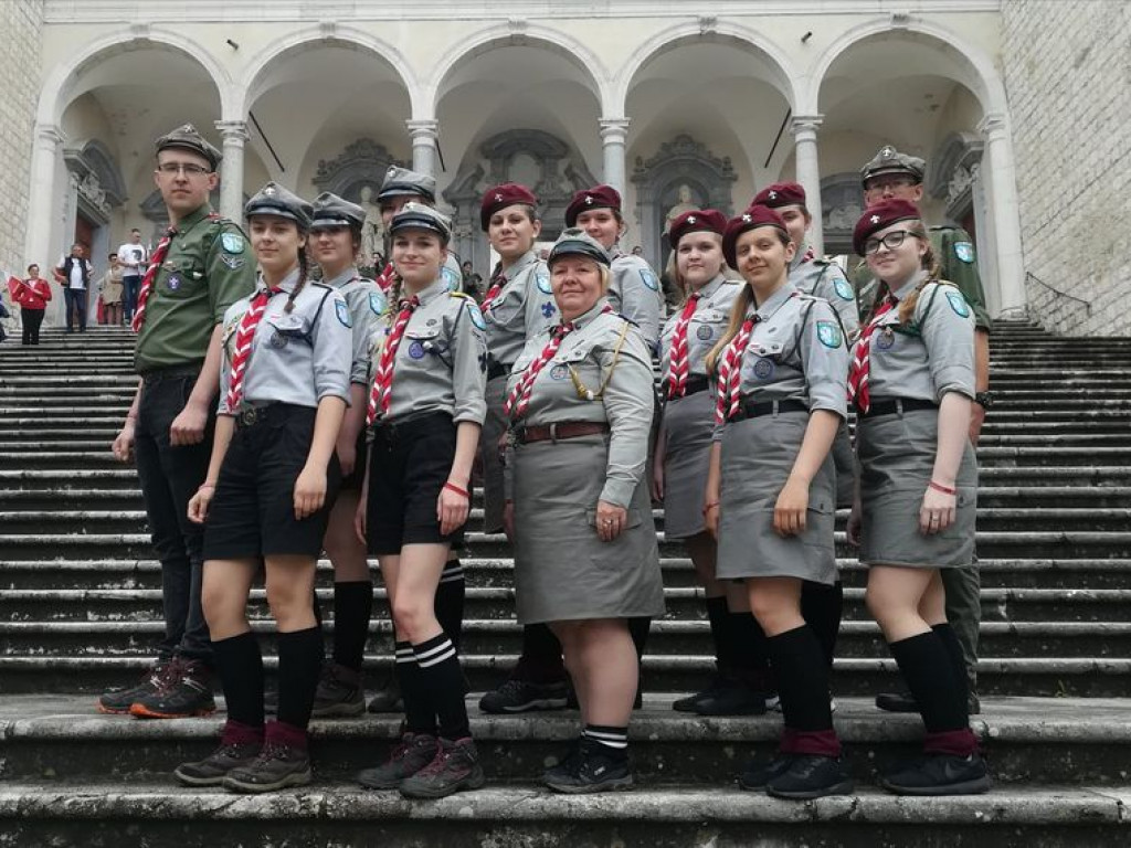 Nasi harcerze na Monte Cassino