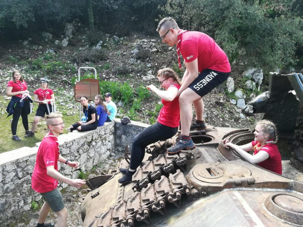 Nasi harcerze na Monte Cassino