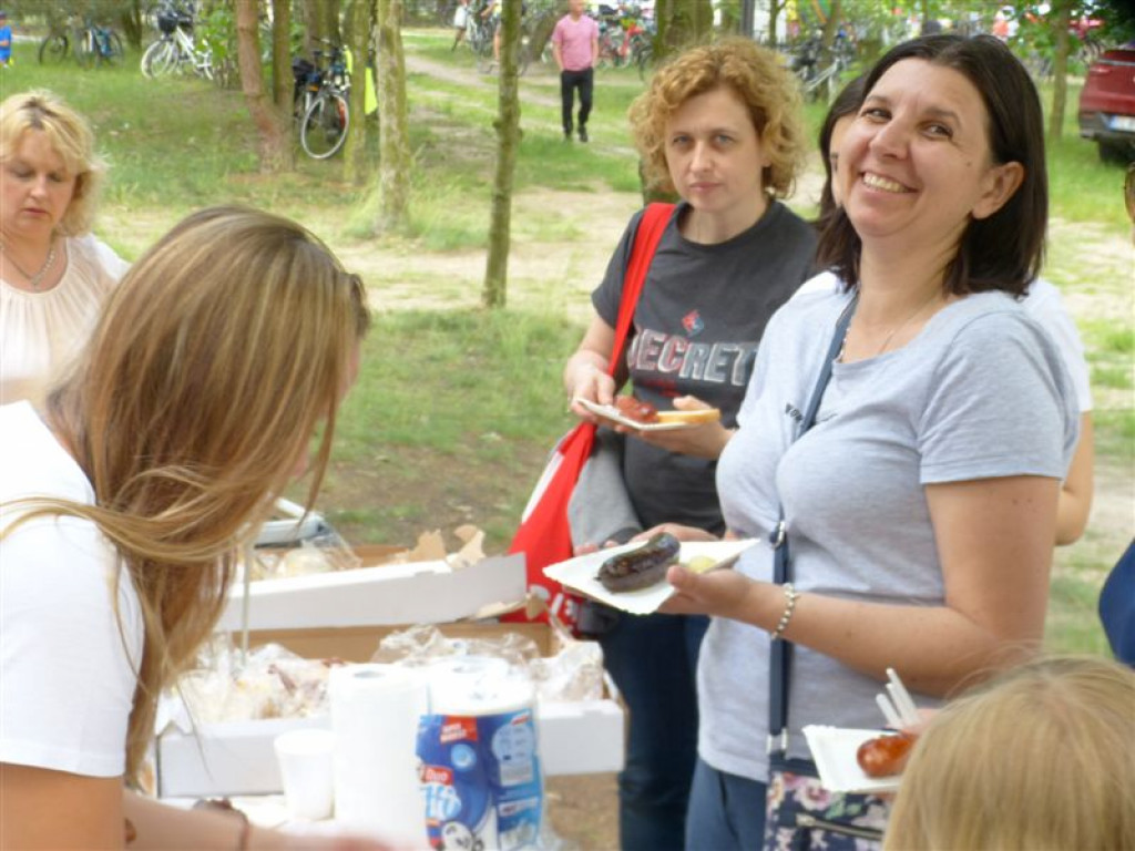 Rowerami do Maurzyc na Święto Szkoły