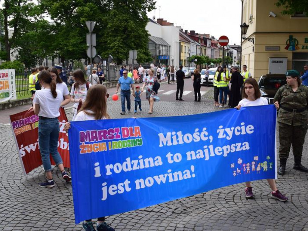 VI Marsz dla Życia i Rodziny oraz Piknik Rodzinny w Łowiczu (foto i video)