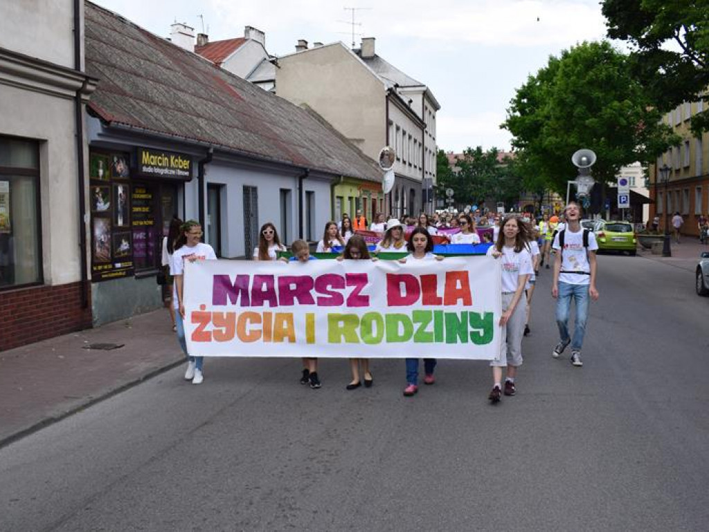 VI Marsz dla Życia i Rodziny oraz Piknik Rodzinny w Łowiczu (foto i video)