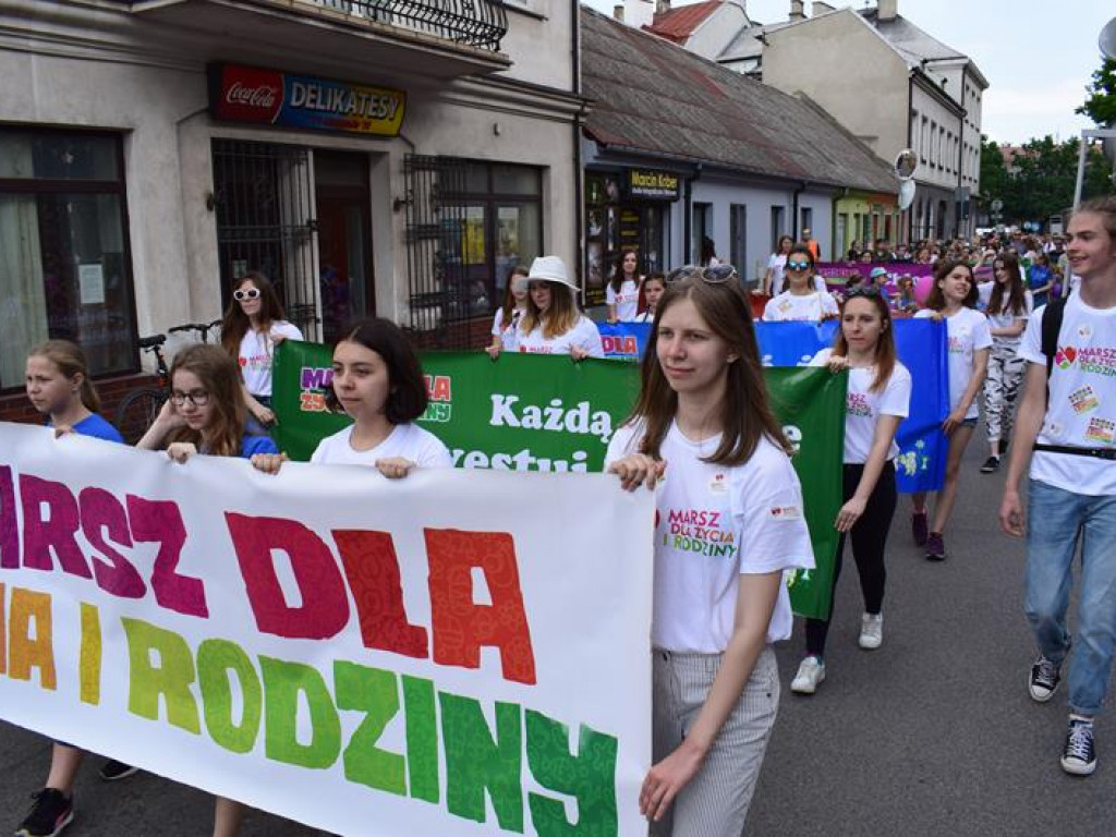 VI Marsz dla Życia i Rodziny oraz Piknik Rodzinny w Łowiczu (foto i video)