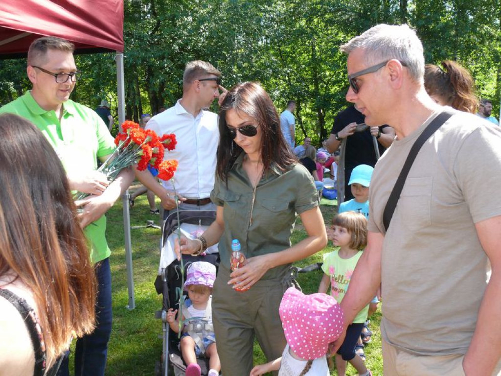 Rodziny bawiły się na pikniku w Lasku Miejskim